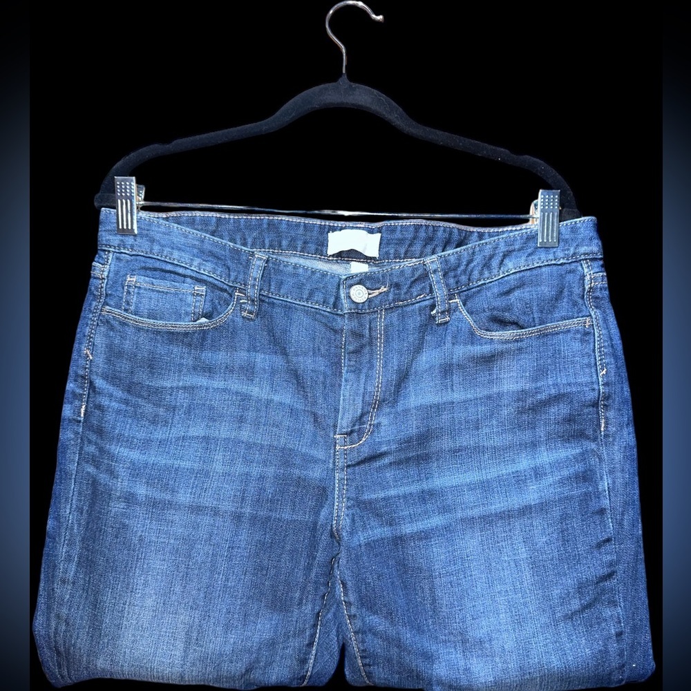 BANANA REPUBLIC  Crop Skinny Fit Jeans Size 31/ 12P - Picture 5 of 11